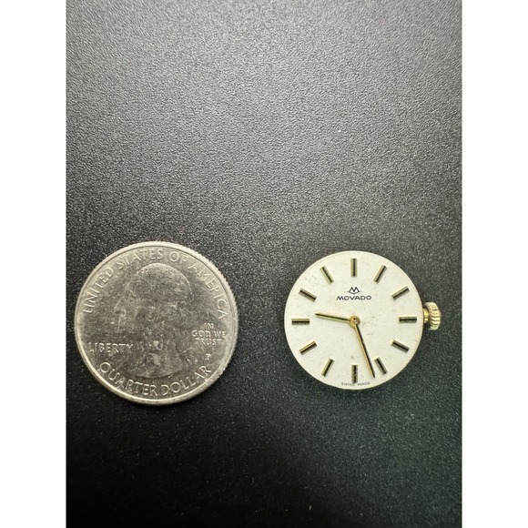 Vintage Movado 17-Jewel Wristwatch Movement - Picture 4 of 4